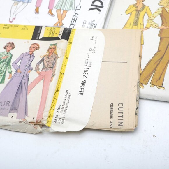 Vintage Sewing Patterns McCalls Simplicity Butterick Kids Woman Jumpsuit Skirts - Picture 7 of 9
